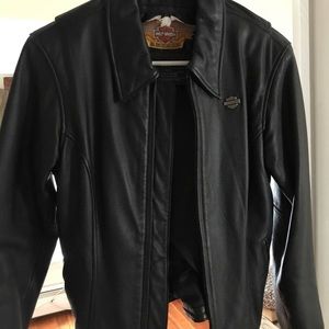 Harley Davidson women leather jacket size XS